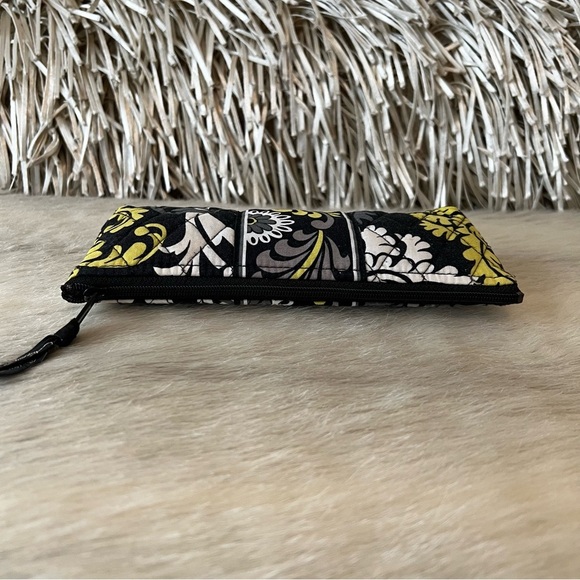 VERA BRADLEY Baroque 2010 Long Lined Zipper Top Travel Cosmetic Case Pencil Y2K - Picture 6 of 10